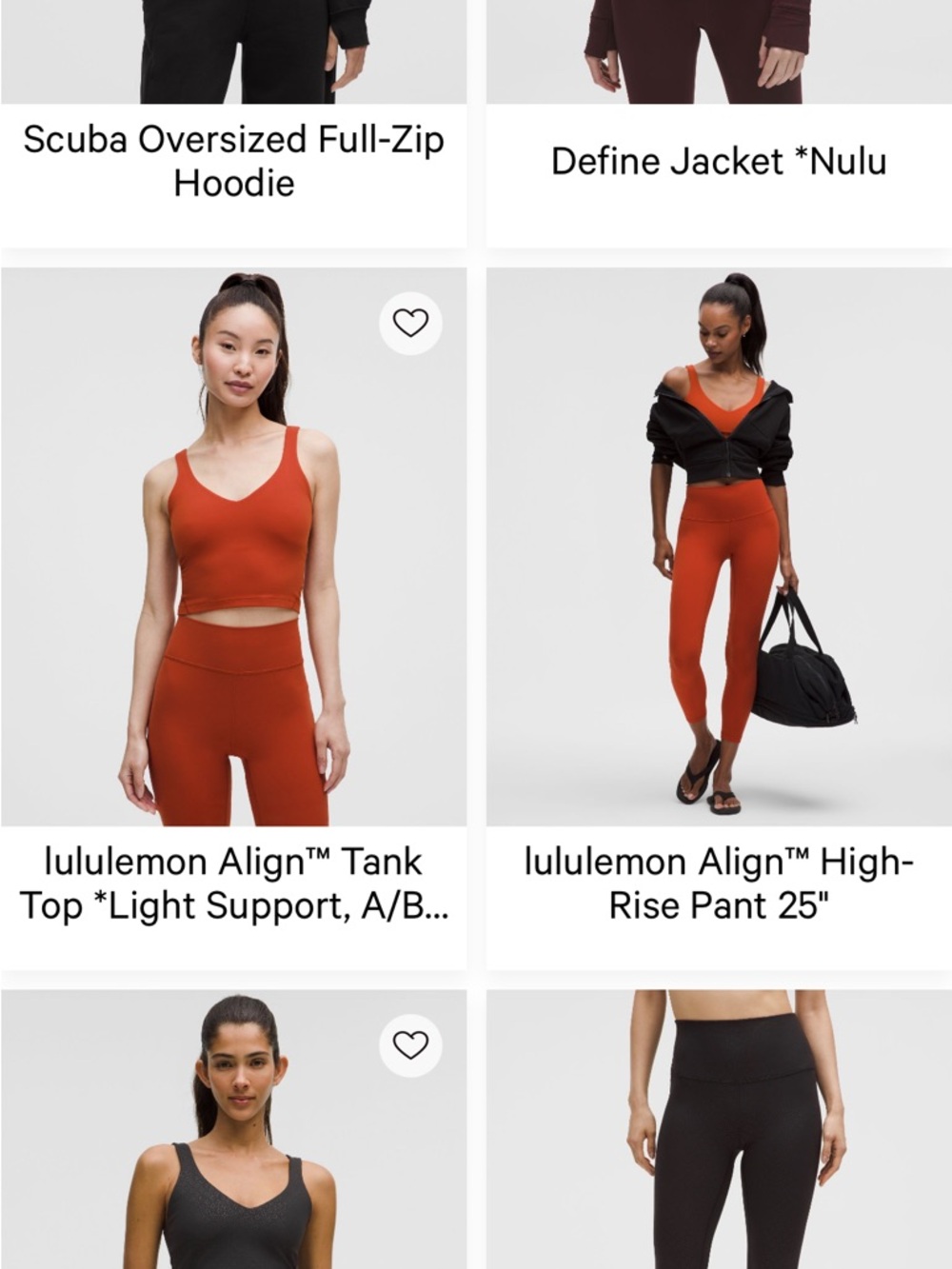 NWOT-lululemon align set in Autumn Rust - Picture 6 of 6